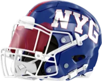 New York Giants helmet