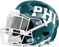 Philadelphia Eagles helmet