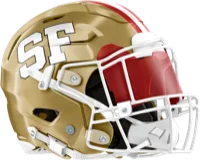 San Francisco 49ers helmet