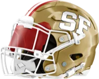 San Francisco 49ers helmet